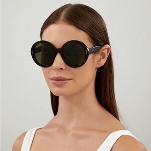 Gucci Round Black Sunglasses